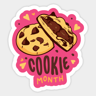 National Cookie Month – October Sticker